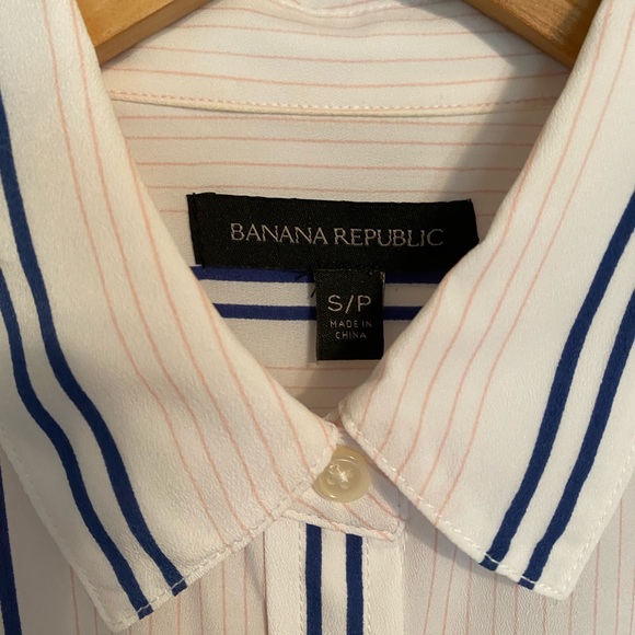 Rayon stripe blouse - Picture 3 of 4